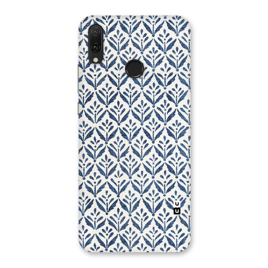 Blue Leaf Back Case for Huawei Y9 (2019)