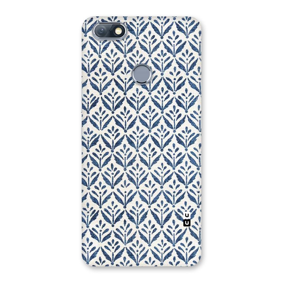 Blue Leaf Back Case for Infinix Note 5