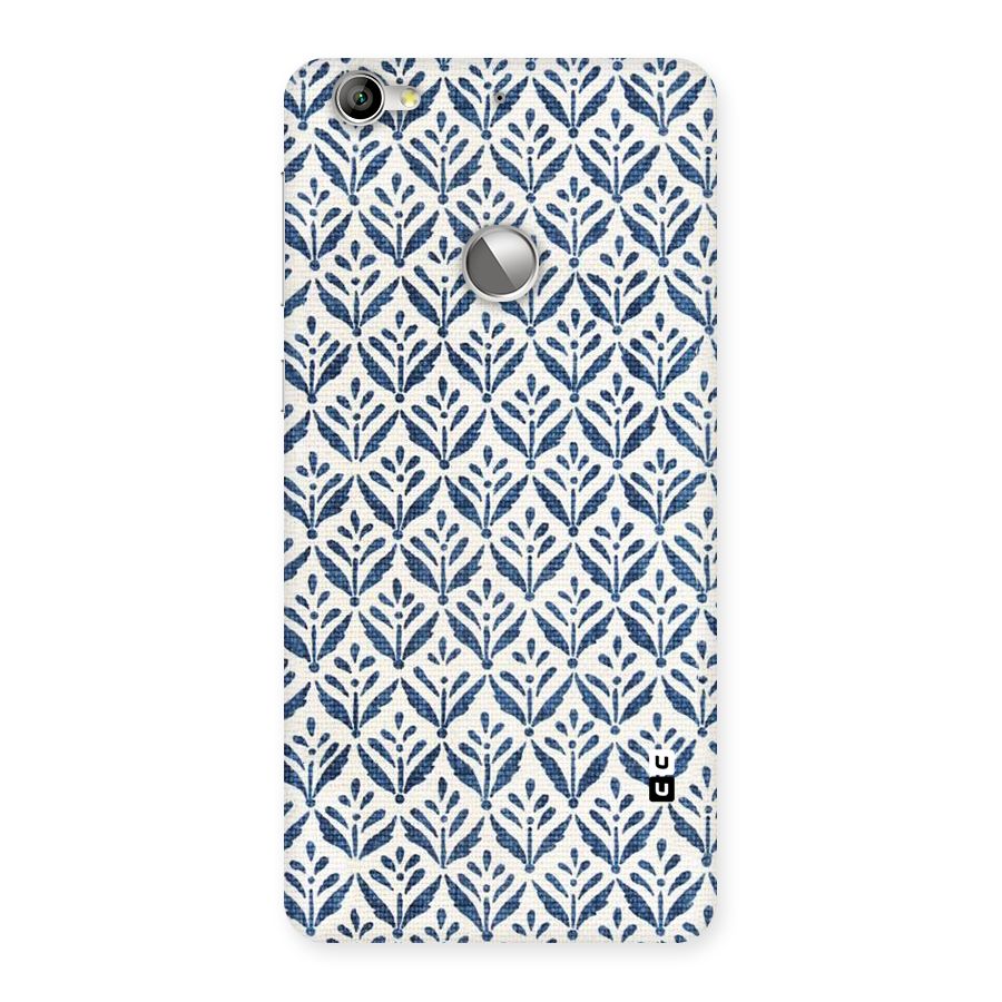 Blue Leaf Back Case for LeTV Le 1s
