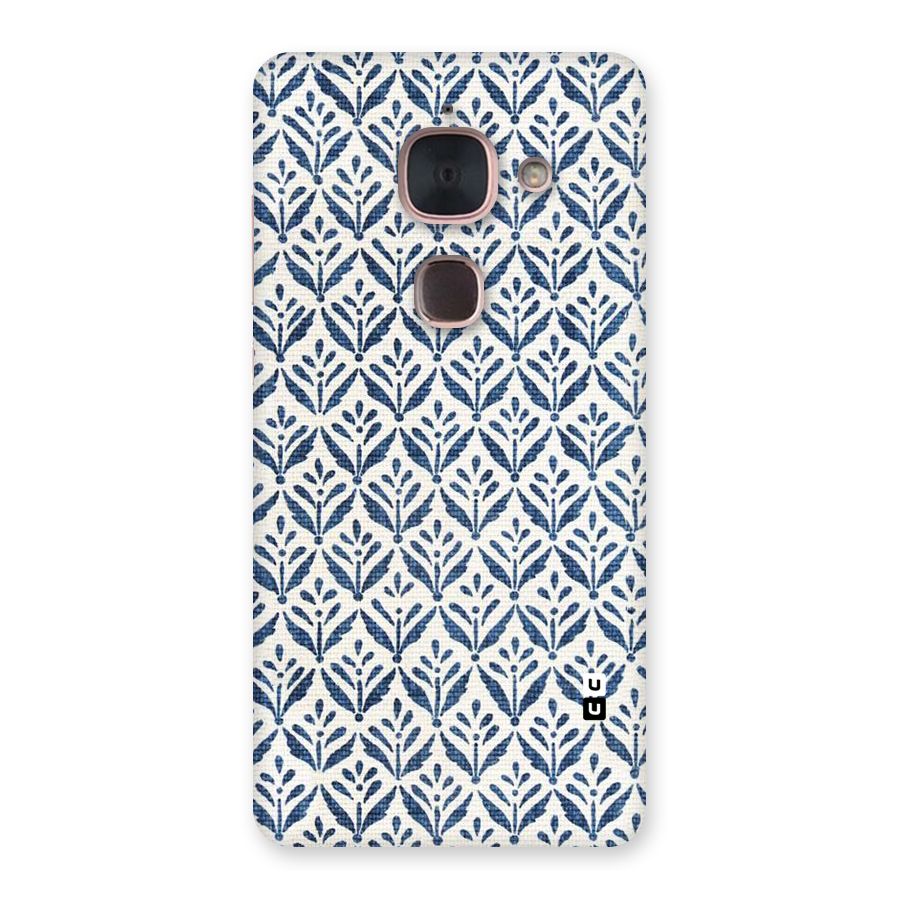 Blue Leaf Back Case for Le Max 2