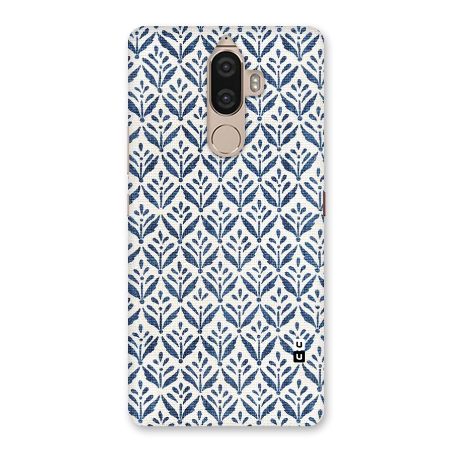 Blue Leaf Back Case for Lenovo K8 Note