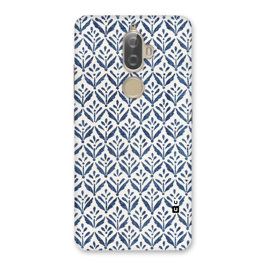 Blue Leaf Back Case for Lenovo K8 Plus
