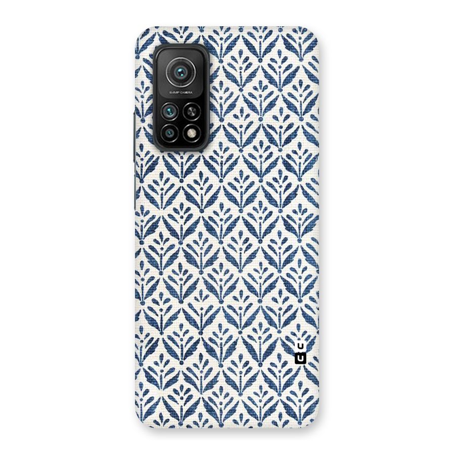 Blue Leaf Back Case for Mi 10T 5G