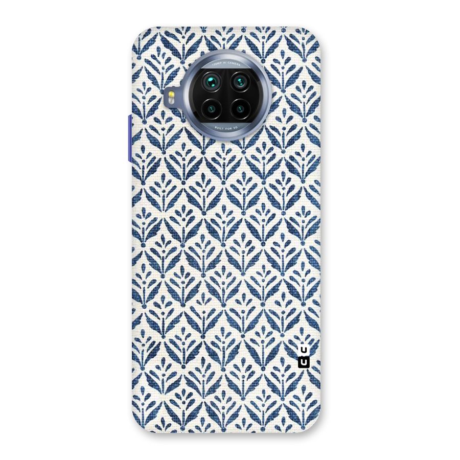 Blue Leaf Back Case for Mi 10i