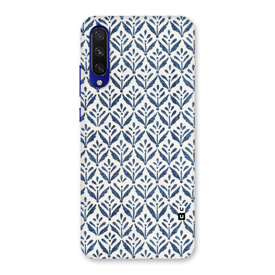 Blue Leaf Back Case for Mi A3