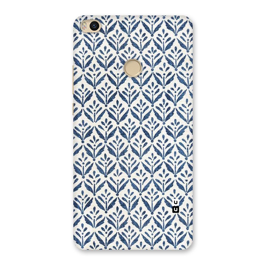 Blue Leaf Back Case for Mi Max 2
