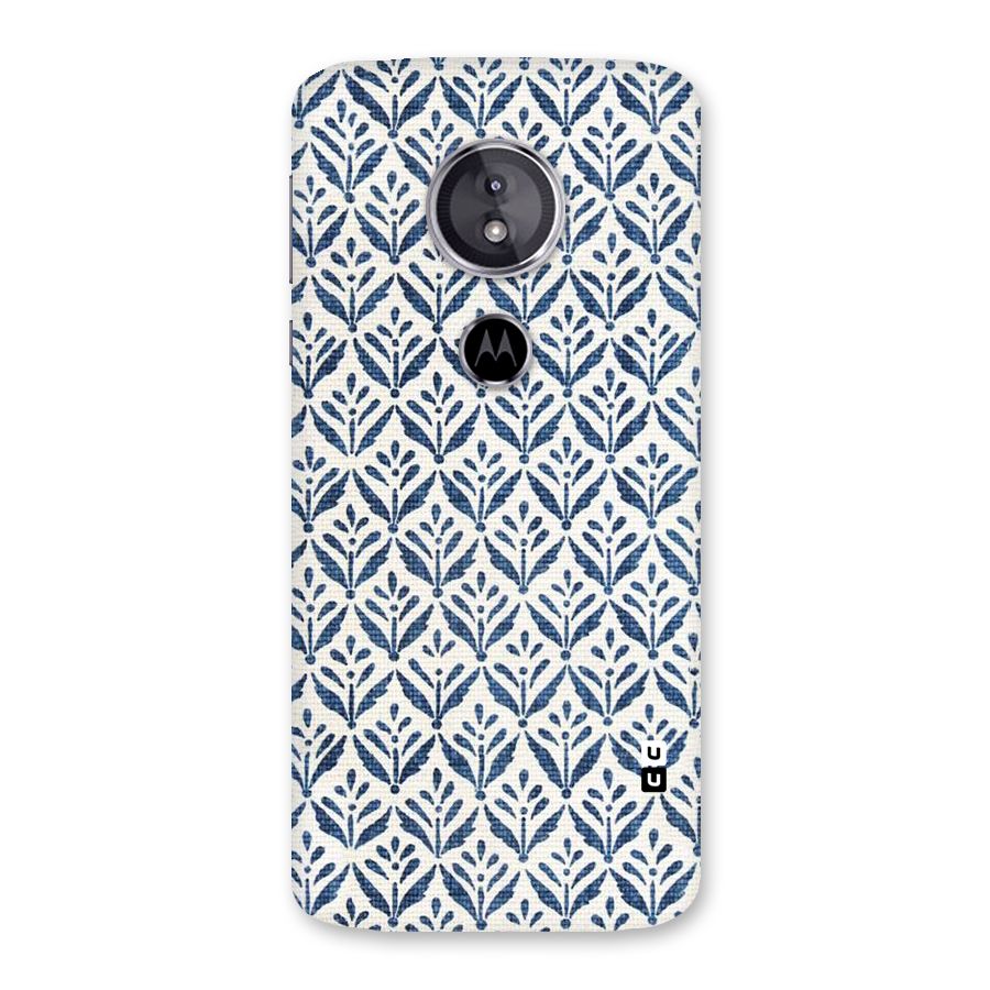 Blue Leaf Back Case for Moto E5