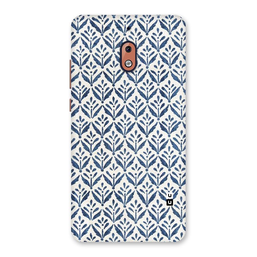 Blue Leaf Back Case for Nokia 2.1