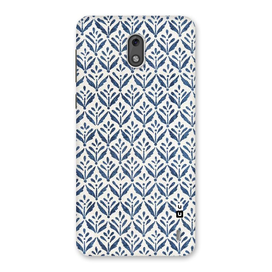 Blue Leaf Back Case for Nokia 2