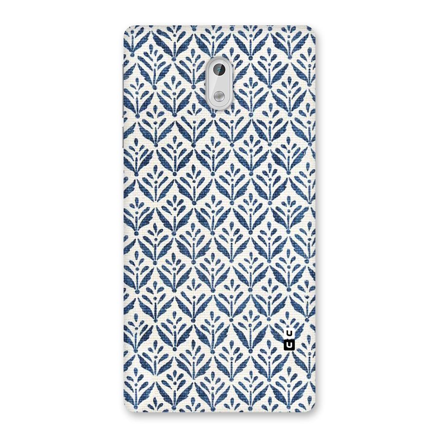 Blue Leaf Back Case for Nokia 3