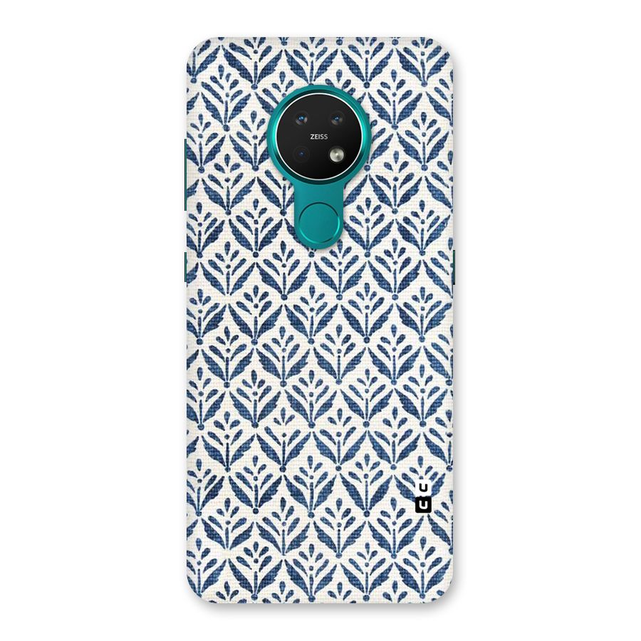 Blue Leaf Back Case for Nokia 7.2