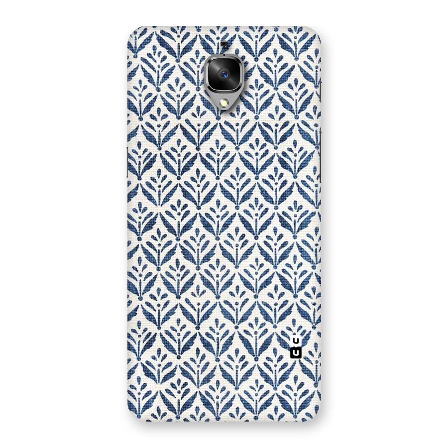 Blue Leaf Back Case for OnePlus 3T