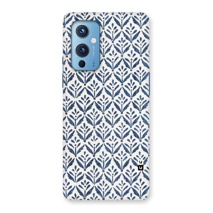 Blue Leaf Back Case for OnePlus 9