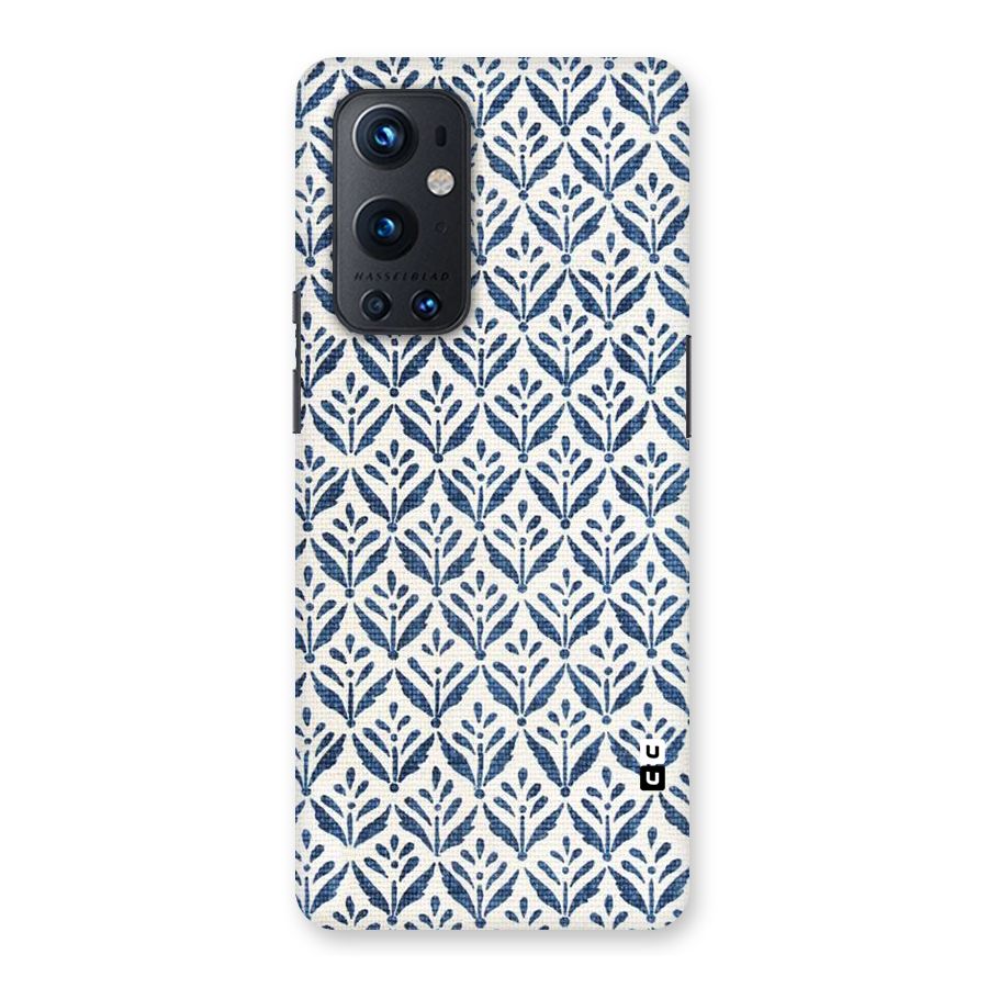 Blue Leaf Back Case for OnePlus 9 Pro