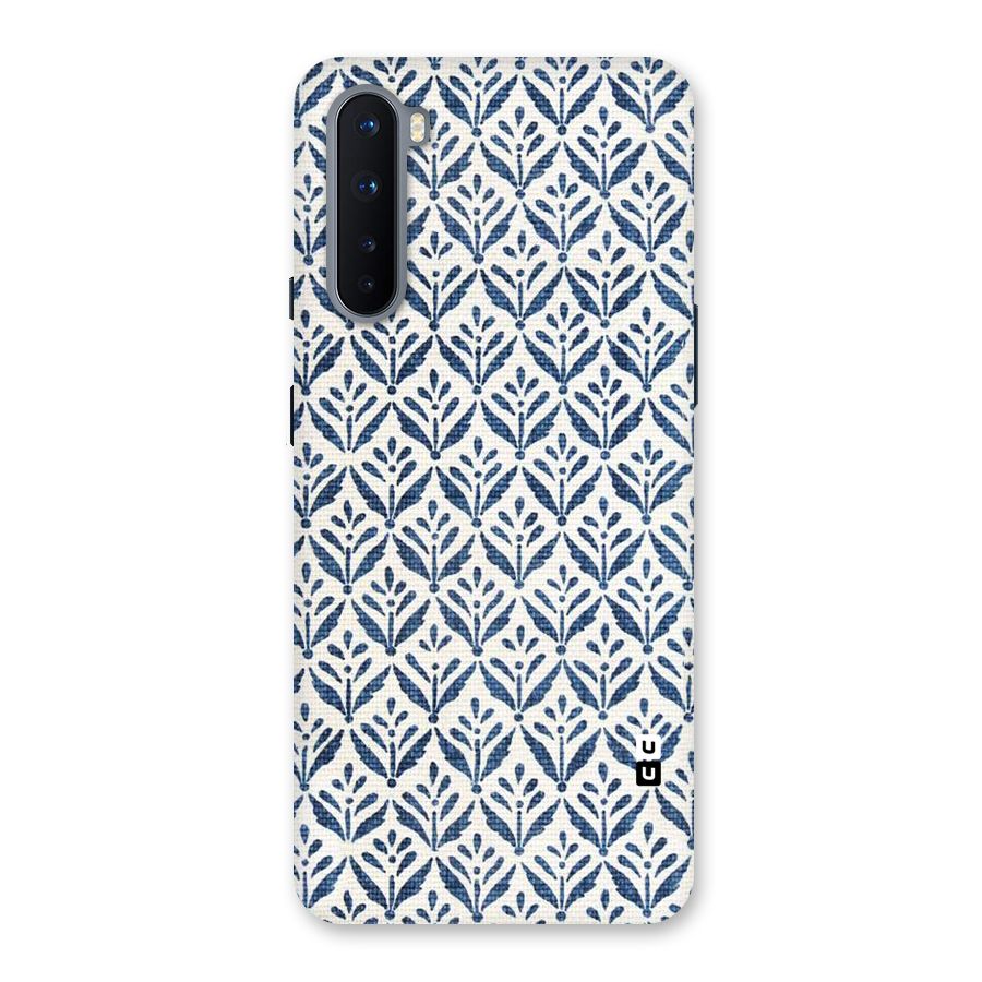 Blue Leaf Back Case for OnePlus Nord