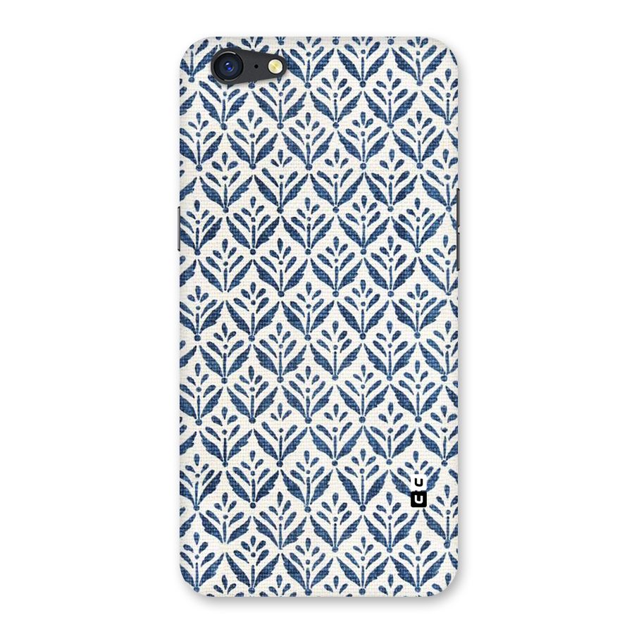 Blue Leaf Back Case for Oppo A71