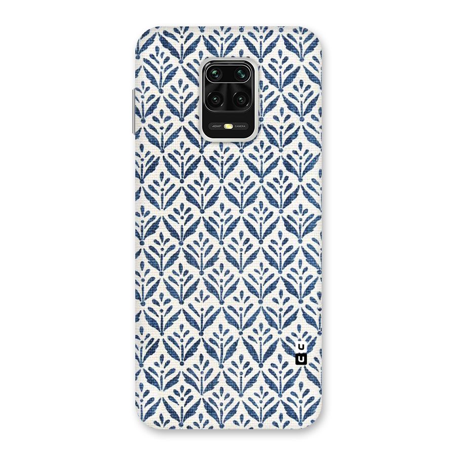 Blue Leaf Back Case for Poco M2 Pro
