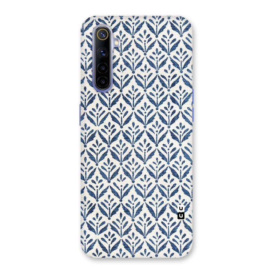Blue Leaf Back Case for Realme 6i