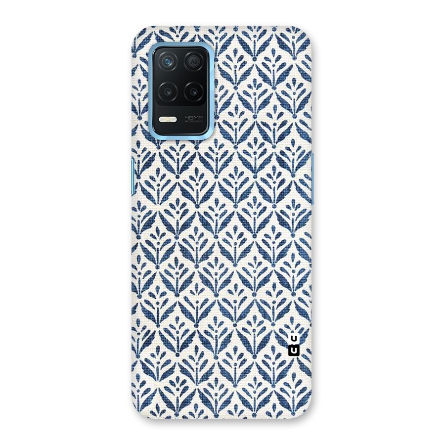 Blue Leaf Back Case for Realme 8s 5G