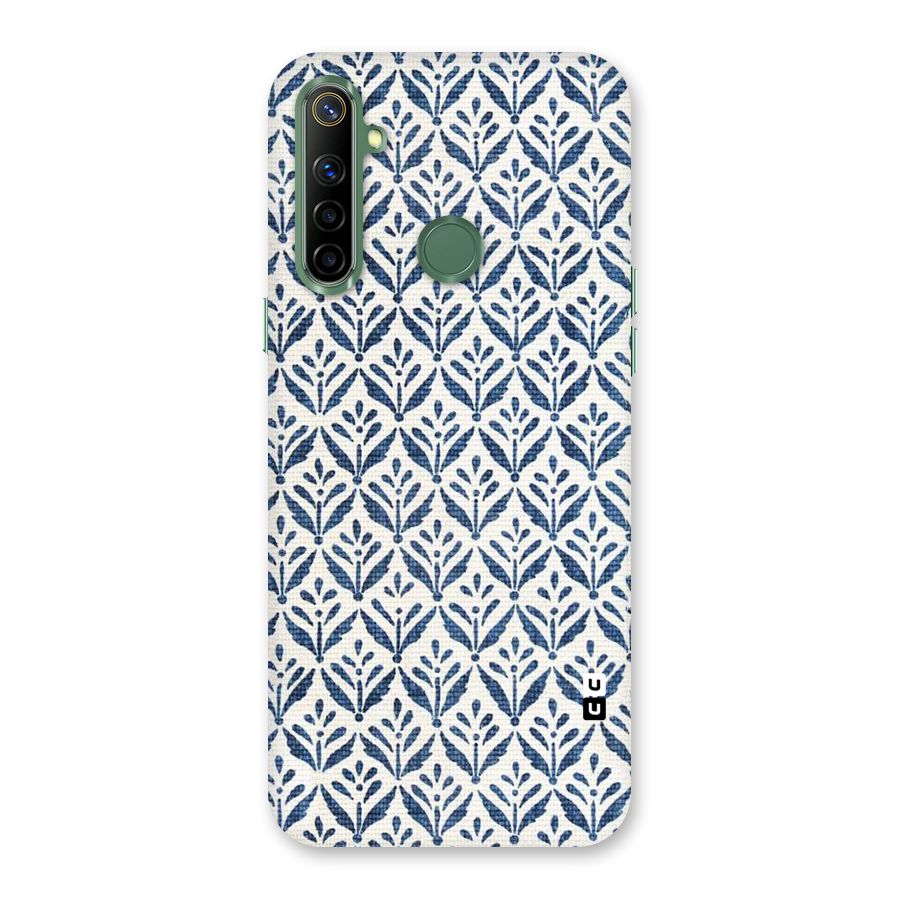 Blue Leaf Back Case for Realme Narzo 10
