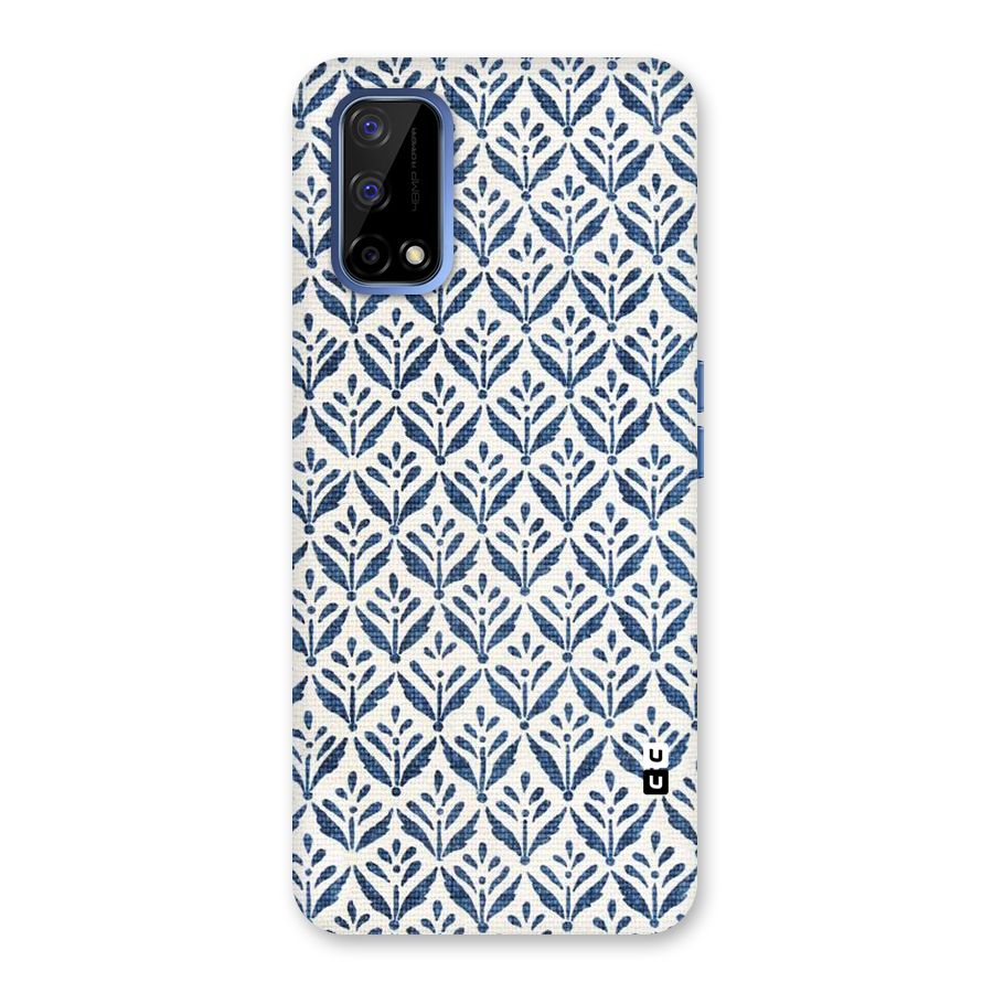 Blue Leaf Back Case for Realme Narzo 30 Pro