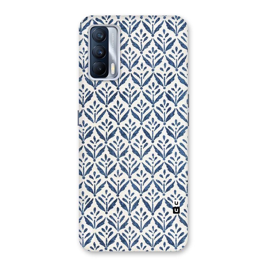 Blue Leaf Back Case for Realme X7