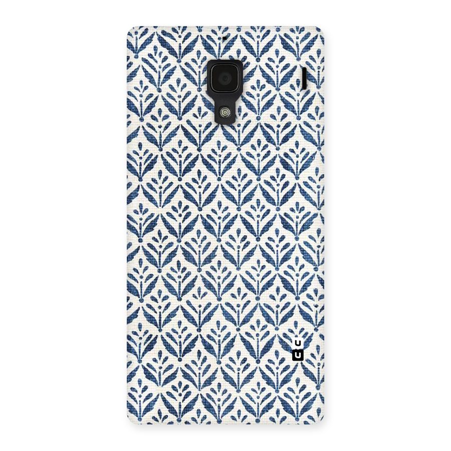 Blue Leaf Back Case for Redmi 1S