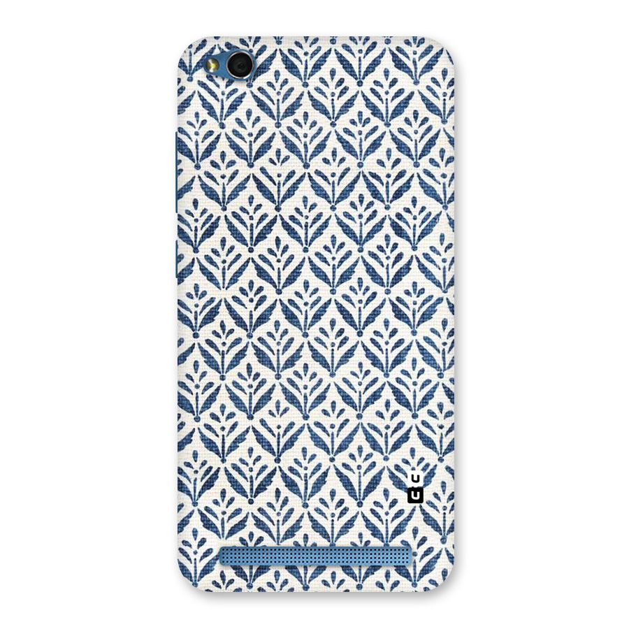 Blue Leaf Back Case for Redmi 5A