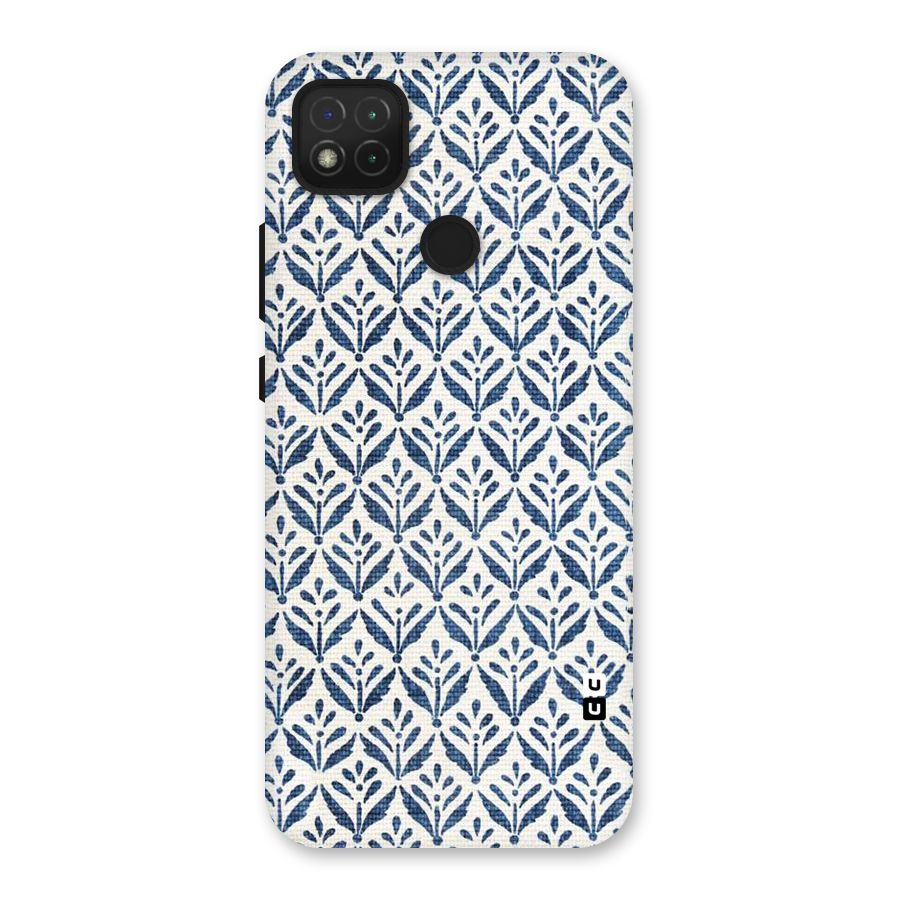 Blue Leaf Back Case for Redmi 9