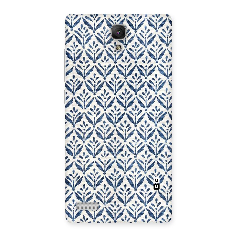 Blue Leaf Back Case for Redmi Note