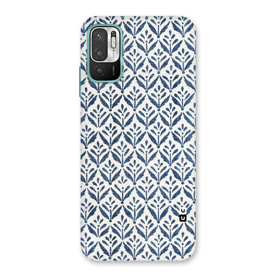 Blue Leaf Back Case for Redmi Note 10T 5G