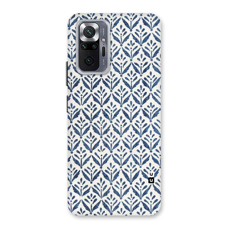 Blue Leaf Back Case for Redmi Note 10 Pro Max