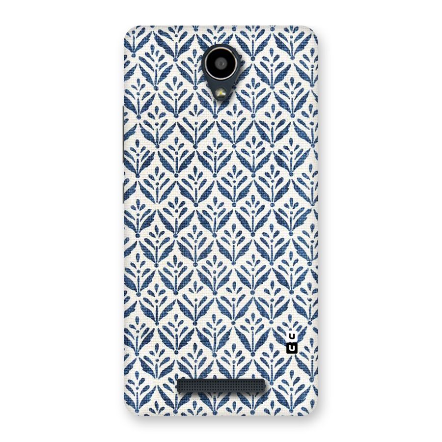 Blue Leaf Back Case for Redmi Note 2