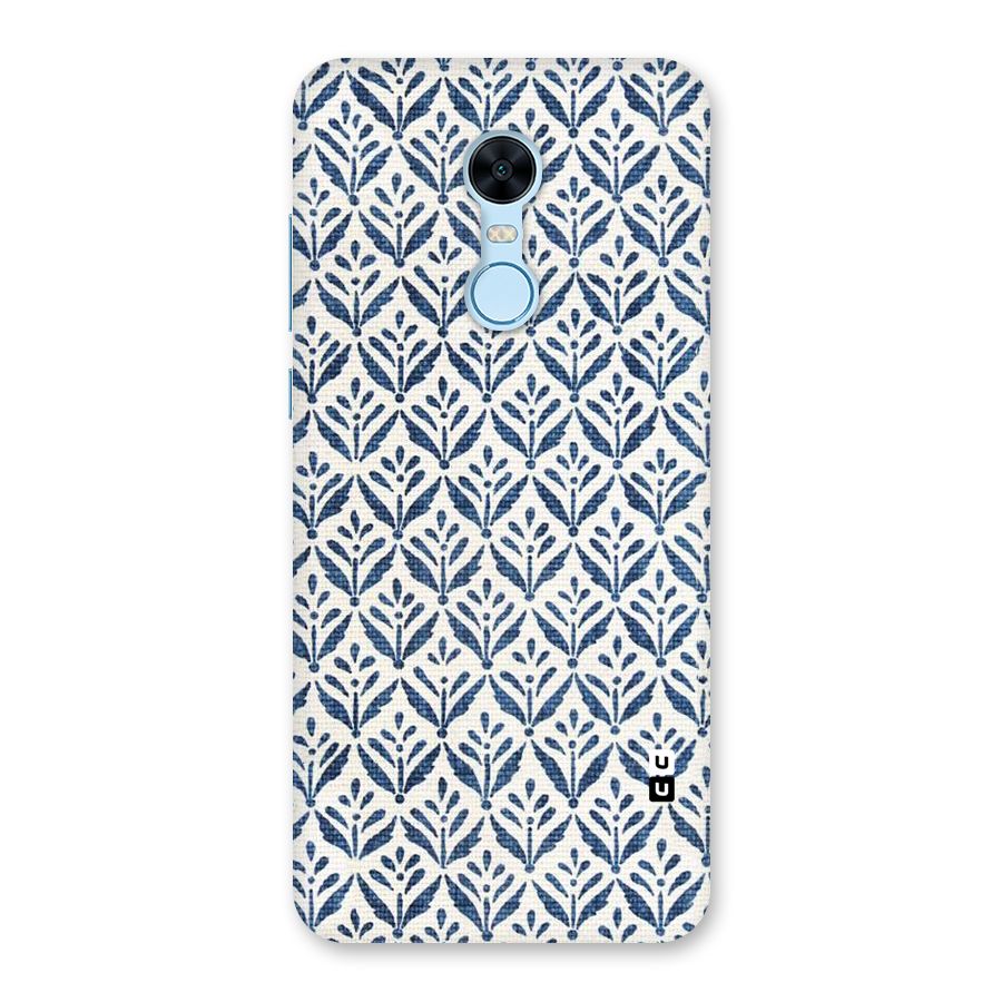 Blue Leaf Back Case for Redmi Note 5