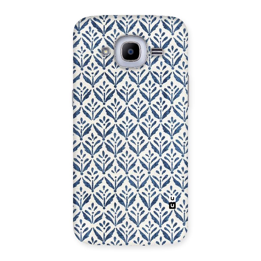 Blue Leaf Back Case for Samsung Galaxy J2 Pro