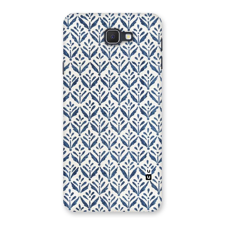Blue Leaf Back Case for Samsung Galaxy J7 Prime