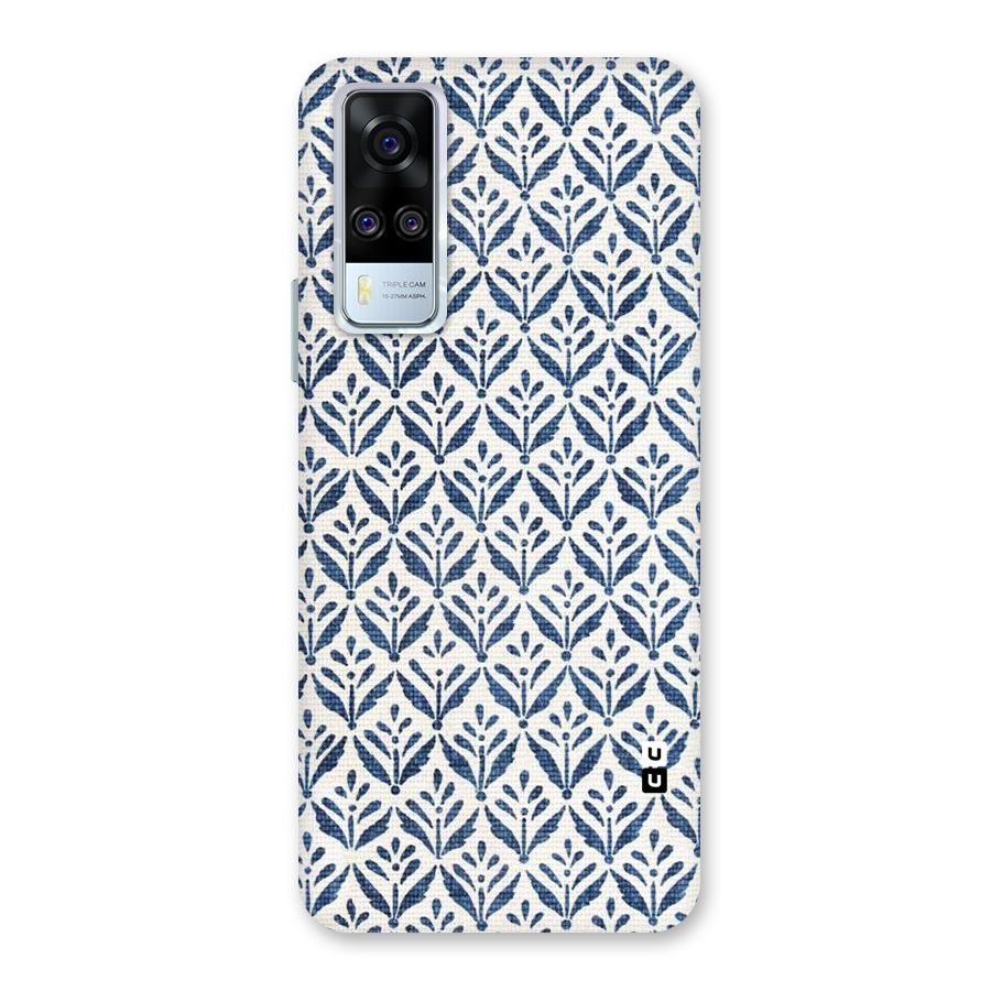 Blue Leaf Back Case for Vivo Y31