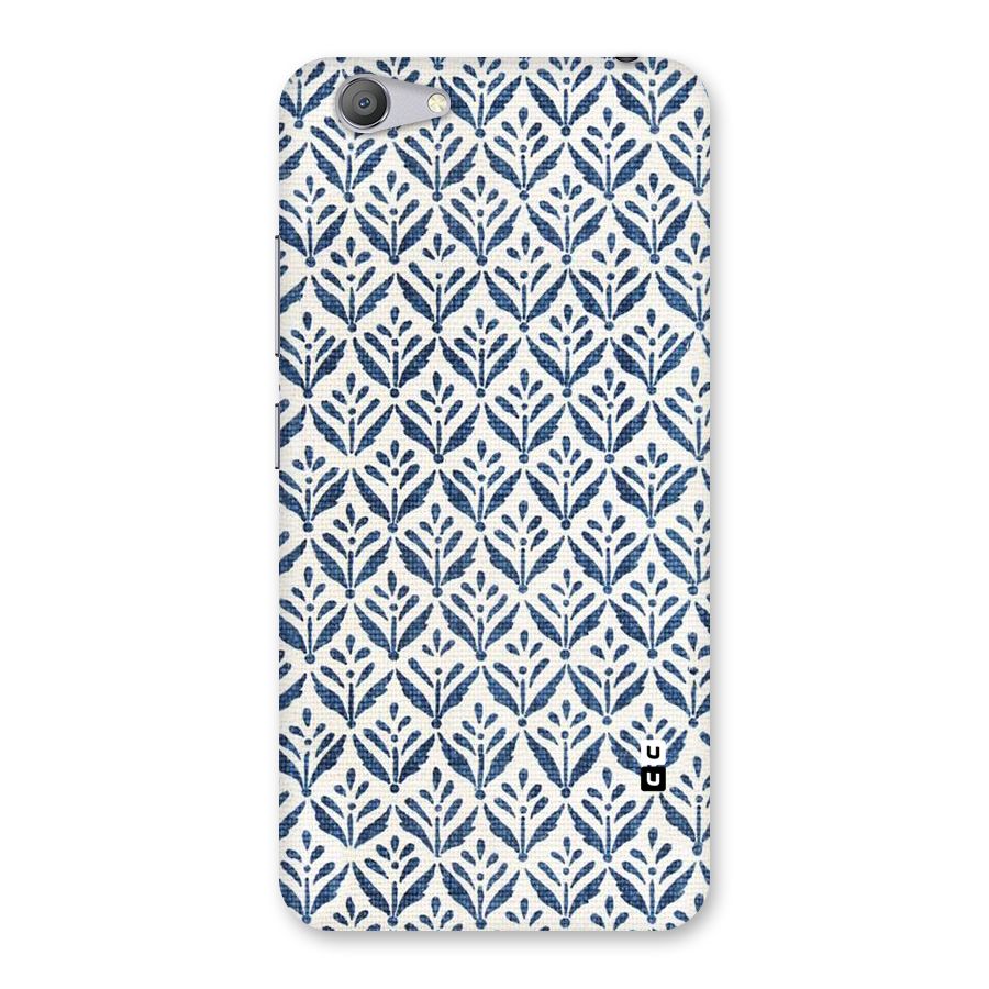 Blue Leaf Back Case for Vivo Y53