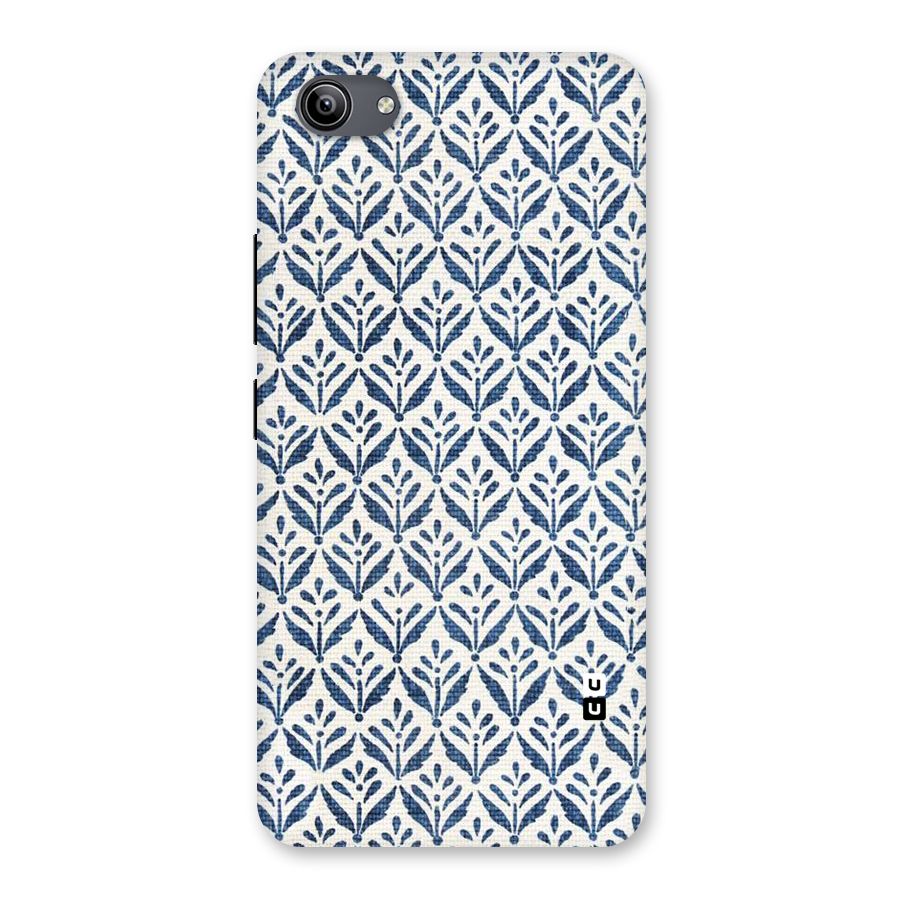 Blue Leaf Back Case for Vivo Y81i
