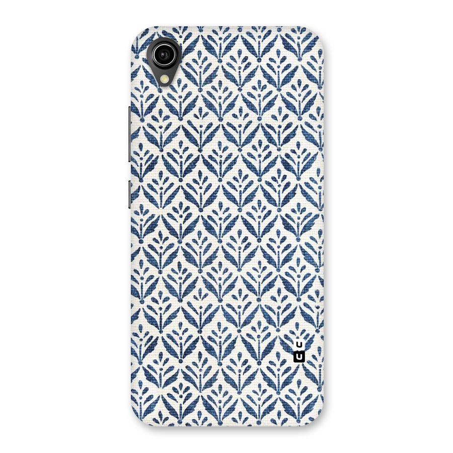 Blue Leaf Back Case for Vivo Y90