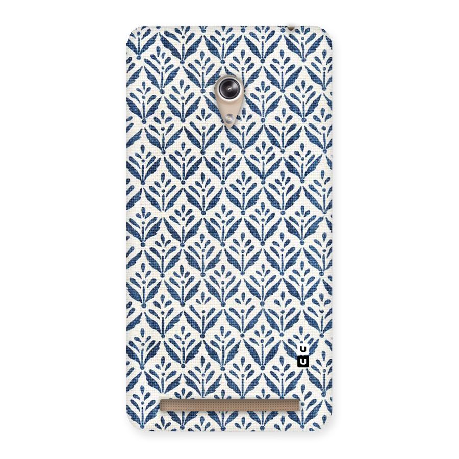 Blue Leaf Back Case for Zenfone 6