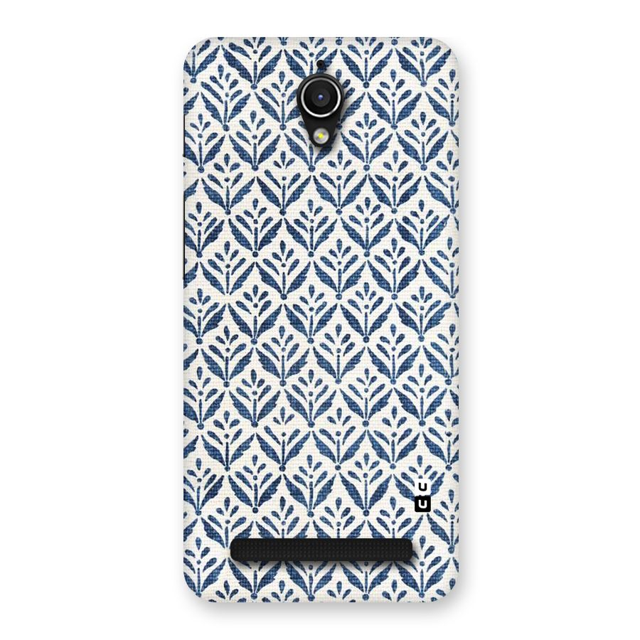 Blue Leaf Back Case for Zenfone Go