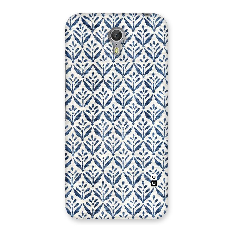 Blue Leaf Back Case for Zuk Z1