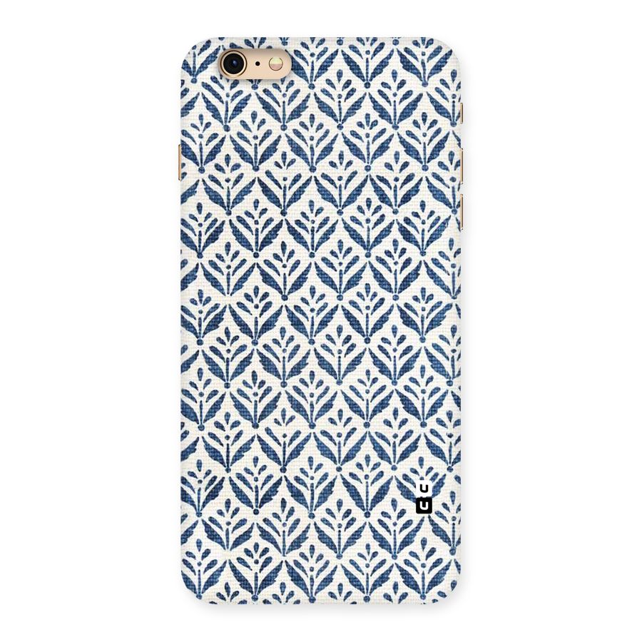 Blue Leaf Back Case for iPhone 6 Plus 6S Plus