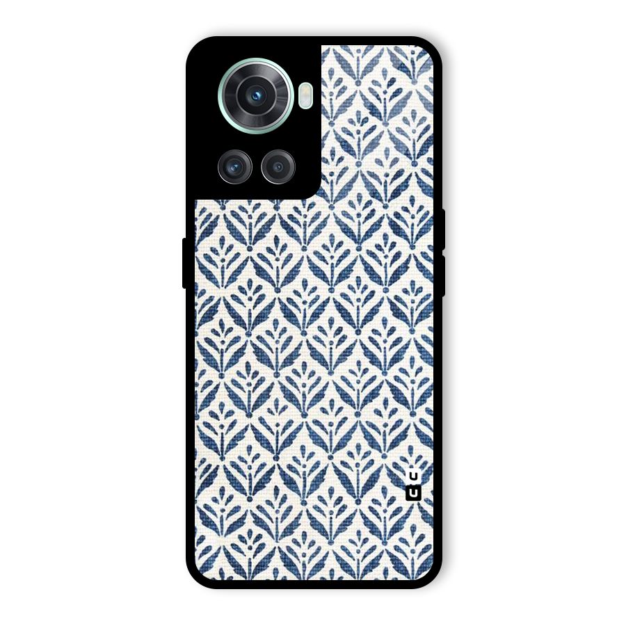 Blue Leaf Glass Back Case for OnePlus 10R