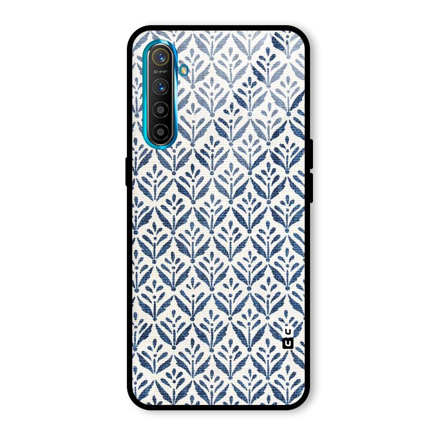 Blue Leaf Glass Back Case for Realme X2
