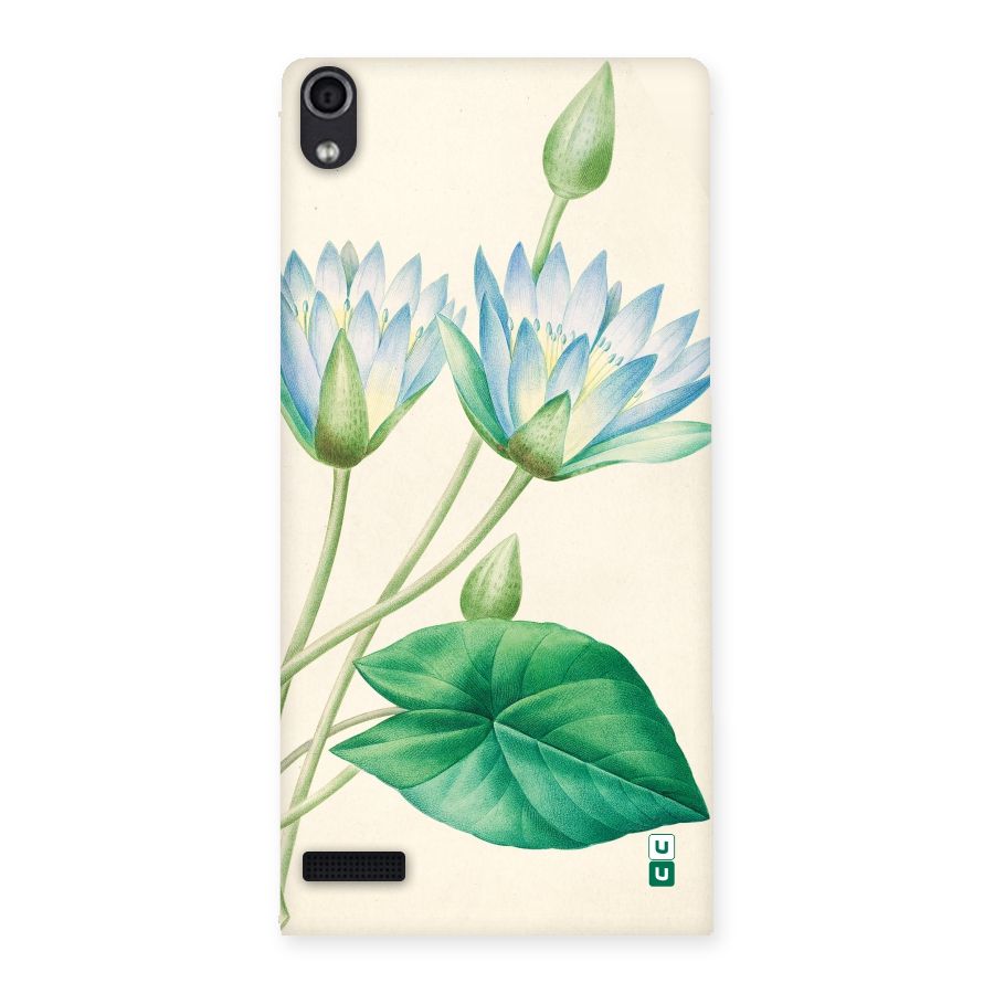 Blue Lotus Back Case for Ascend P6