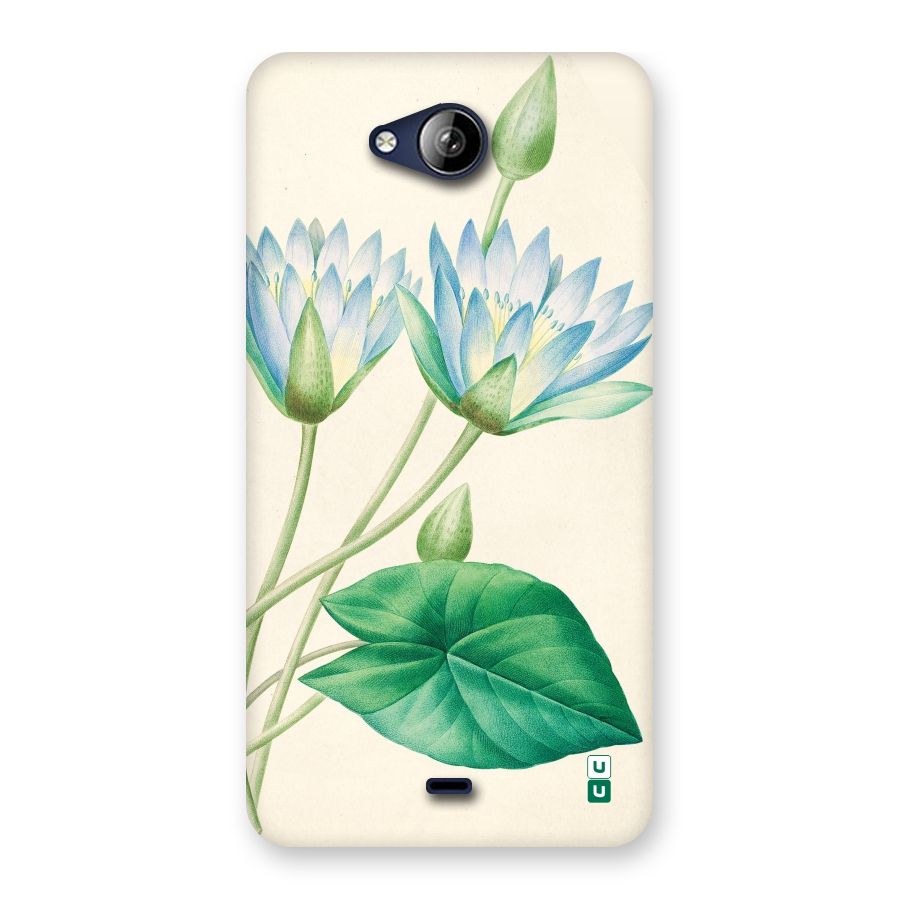 Blue Lotus Back Case for Canvas Play Q355
