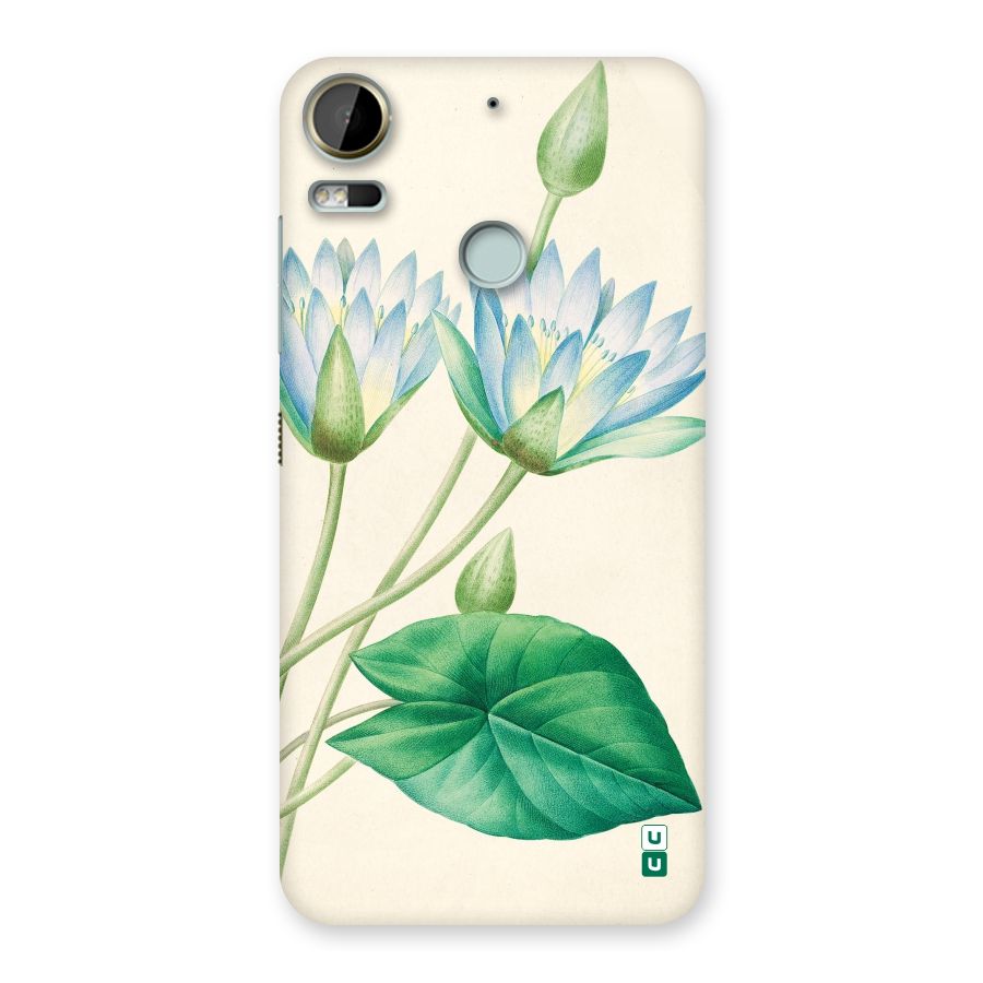 Blue Lotus Back Case for Desire 10 Pro