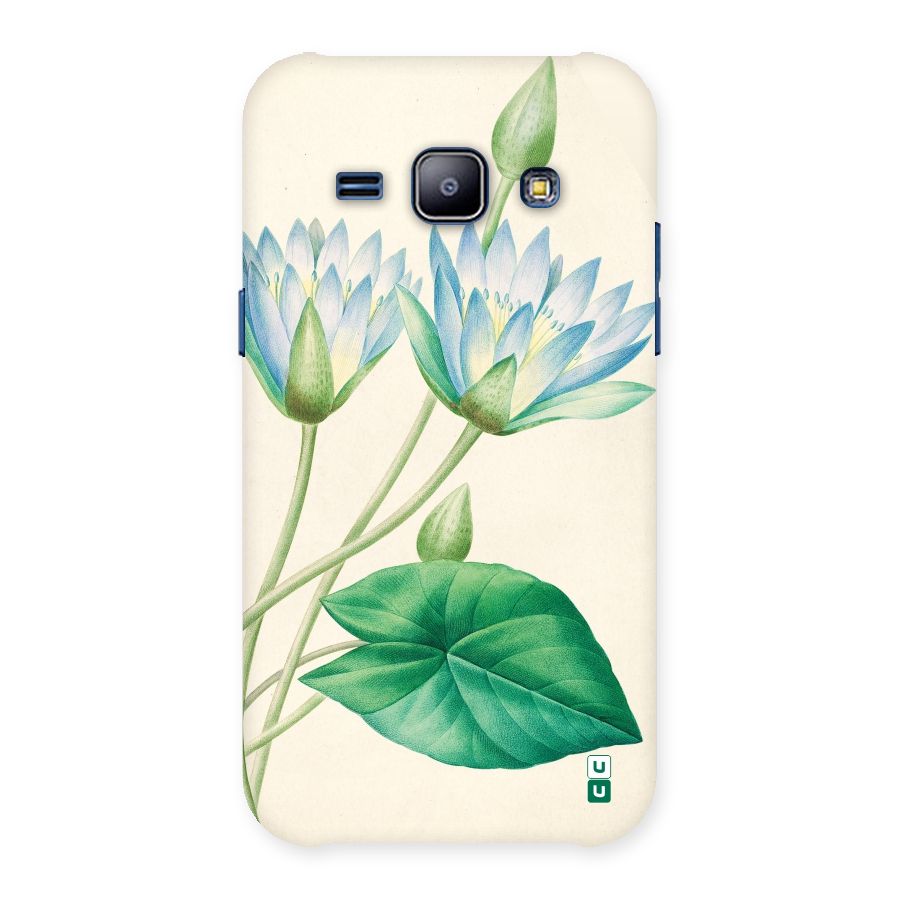 Blue Lotus Back Case for Galaxy J1